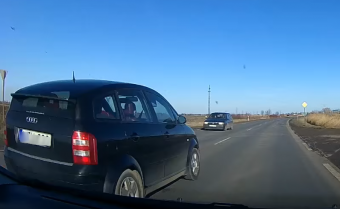 Életveszélyes előzés után bosszúálló üldözés Békésben