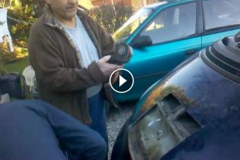 Videó a házi tákolás legmagasabb szintjéről, ahol a flex az úr