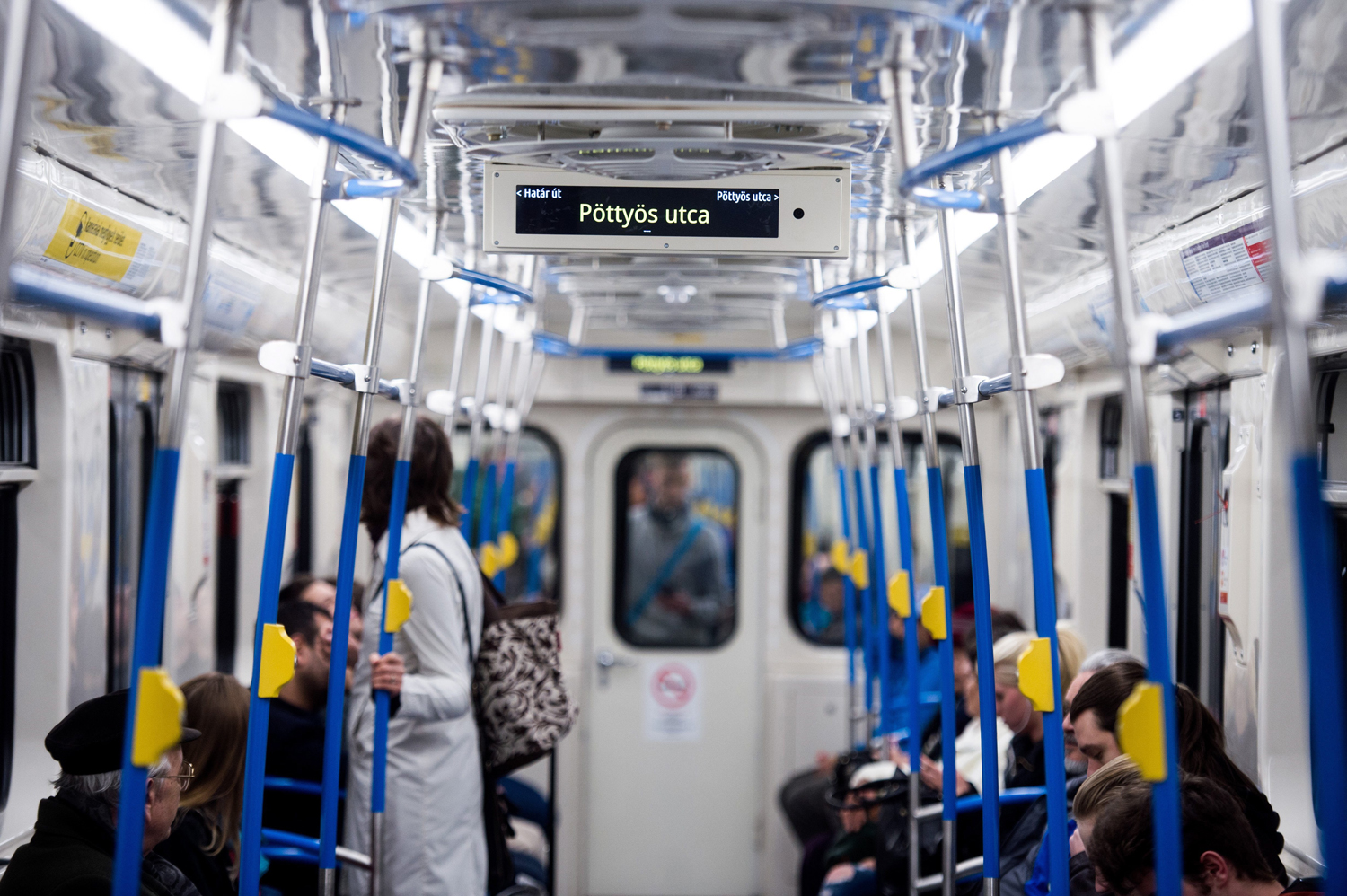 Fotók az új budapesti metróról 1