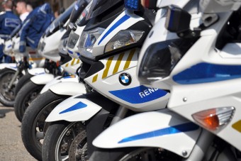 Rendőrök lepték el a Hungaroringet