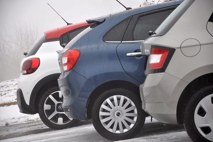 Teszt: Suzuki az olcsó Škoda és a vagány Citroën ellen 12 Mindhárom hitelesen képviseli az adott nemzet felfogását az autógyártásról. Illetve a Fabia a germán iskolát