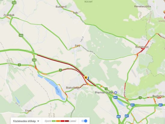 Óriási dugó az M1-esen 1 | Vezess dugob