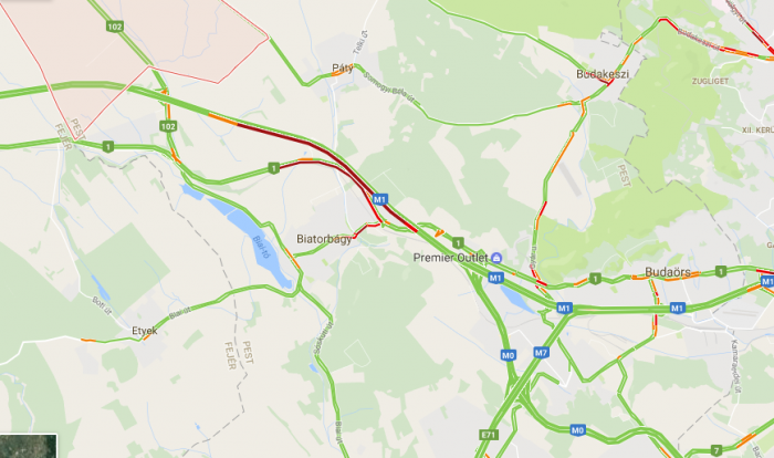 Gigadugó az M1-esen, mutatjuk, hol és miért 1 | Vezess image001