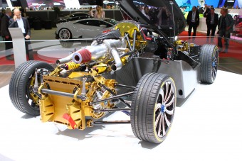 Gázturbinás szupersportkocsi Kínából