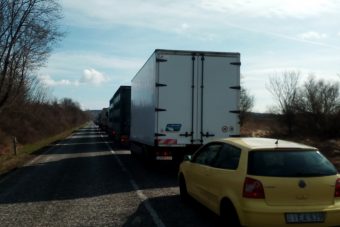 Nagy dugó az M1-esen