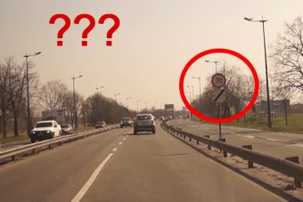 Miért csökkentették 70-re a tempót a reptéri úton?