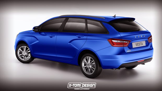 Nézd meg a Lada Vesta kombit! 1 Autodesk VRED Professional 2014