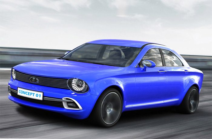 “Feltámad a Zsiguli, 200 lóerővel tér vissza” – Ordas kamu, el ne hidd! 1 | Vezess lada01-concept01