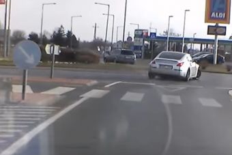 Nissan 350Z farolgatott Szombathelyen, a videót felkapta a net