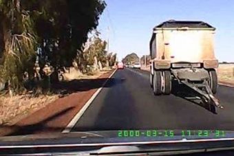 Majdnem gyilkolt egy elszabadult pótkocsi