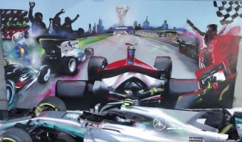 F1: Így készült az Ausztrál Nagydíj graffitije