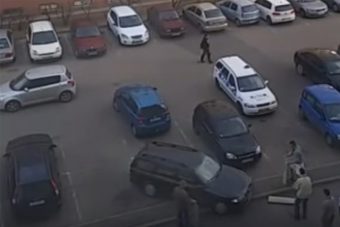 Ebben a nyíregyházi parkolóban valami nagyon elromlott