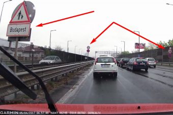 Sebességhatár-emelés Budapesten