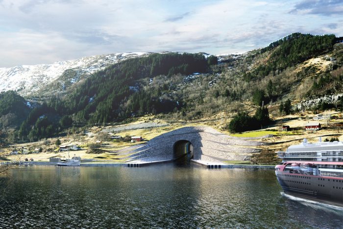 A világ első tengeri hajóalagútja épül éppen