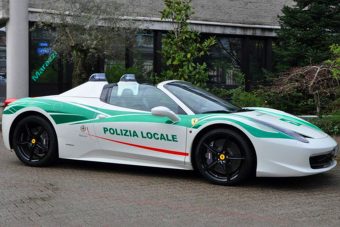 Bűnözők autóit használják az olasz rendőrök