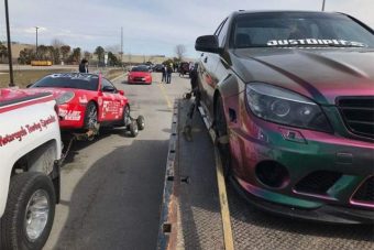 Lefoglalták a zsaruk az autópályán vagánykodók autóit