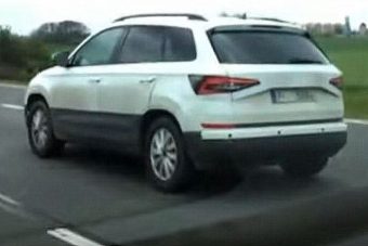 Kémfelvételen a Škoda Yeti utódja