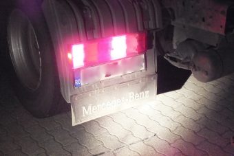 Trükkös rendszámot fogtak rendőreink