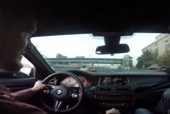 Városban száguldozó kretének rontják a BMW-sek jó hírét