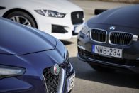 Mire megy az Alfa Giulia a 3-as BMW-vel és a Jaguar XE-vel? 2