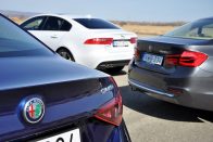 Mire megy az Alfa Giulia a 3-as BMW-vel és a Jaguar XE-vel? 176