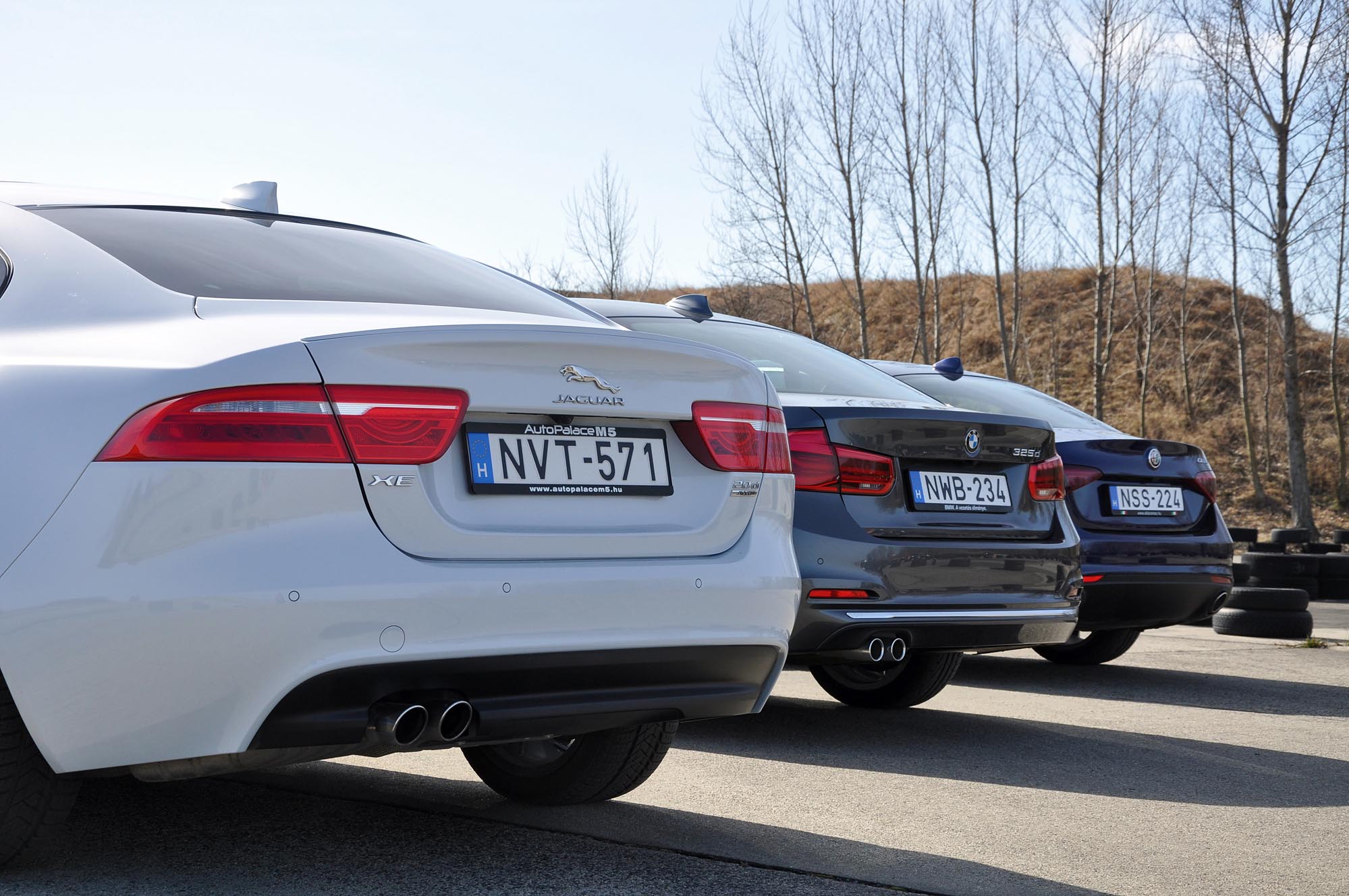 Mire megy az Alfa Giulia a 3-as BMW-vel és a Jaguar XE-vel? 65