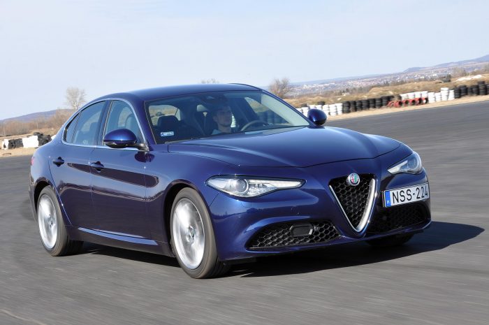Mire megy az Alfa Giulia a 3-as BMW-vel és a Jaguar XE-vel? 2 Formára az Alfa Giulia tetszett a legjobban. Képek: Csordás Gábor, Autó és Stílus