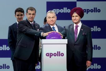 Átadták az új magyar abroncsgyárat