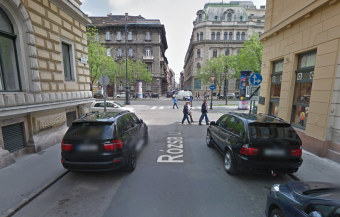 Finom kis KRESZ-anomáliára bukkantunk Budapesten