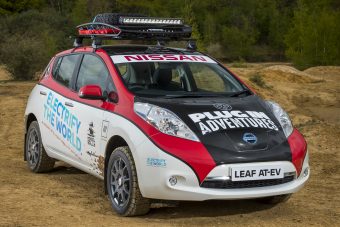 16 ezer kilométeres túrára indul a Nissan Leaf