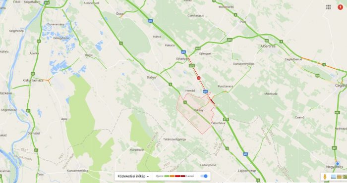 Teljes lezárás az M5-ös autópályán 1 | Vezess lezaras