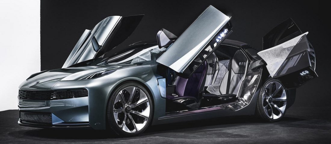 Négy szárnyas ajtóval vadít a Volvo kínai testvérmárkája