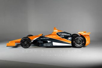 Így nézhet ki Alonso Indy-járgánya