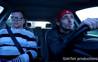 Megdöbbentő jelenet egy hazai tanulóautóban