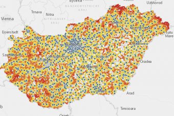 Soha nem látott térkép a magyar benzinkutakról