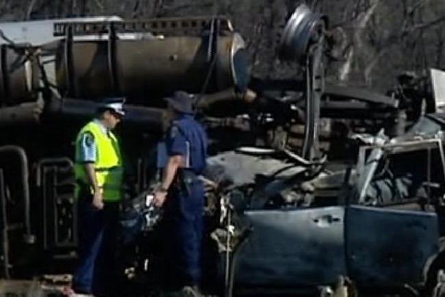 Vándorcirkuszosok ütköztek tartálykocsival 1