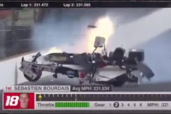 Iszonyatos bukást élt túl a bajnok