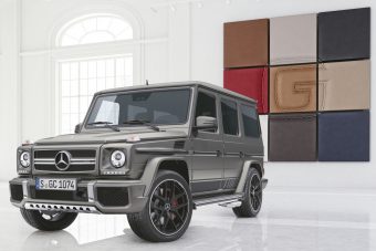 Egyedi kivitelekkel emlékezik a G-osztály