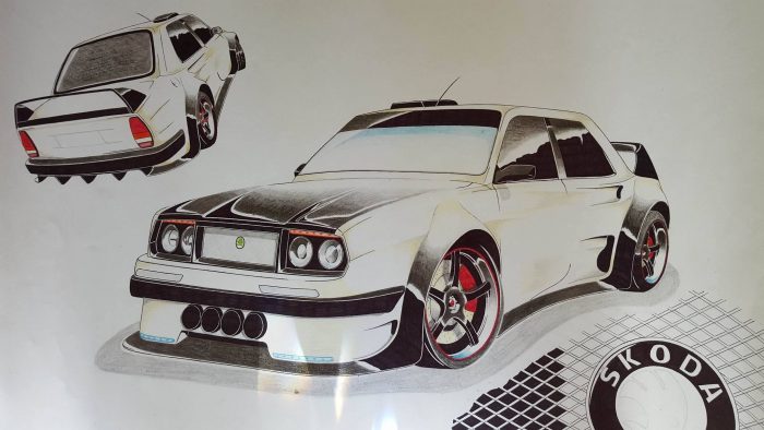 Olyan Škodát rajzolt ez a szlovák srác, hogy elcseppent a nyálunk 1 | Vezess Olyan Škodát rajzolt ez a szlovák srác, hogy elcseppent a nyálunk 1