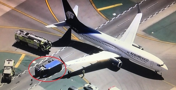 Teherautóval ütközött egy repülő, sok a sérült