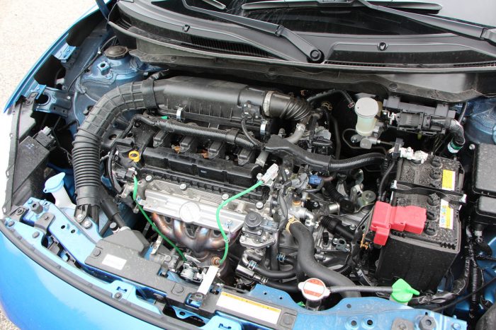Ennél több nem kell egy Suzuki Swiftbe 57 Az 1,2 literes szívó benzinmotor tökéletes választás ehhez a típushoz