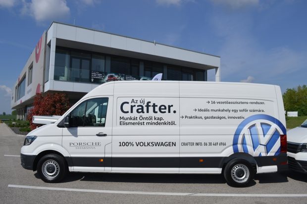 Beköltözik a fejedbe az új VW Crafter 1 Zsámbékon lehetett tesztelni az első magyar rendszámos Craftereket.