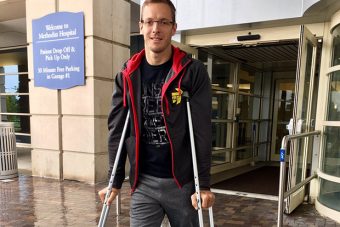 Már nincs kórházban a nagyot esett Indy-pilóta