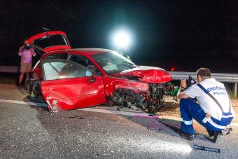 Két halott az M85-ösön, megrázó fotók