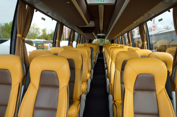Így lehet saját Combinód egy-két órára 1 Egy Volvo 9900-as utastere. Különjárati busznak tökéletes.