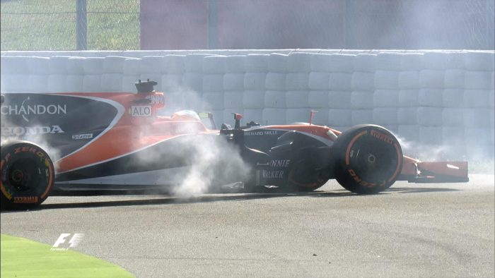 F1: Alonso égett a hazai edzésen