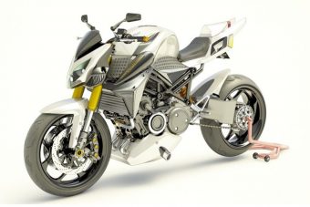 Wankel-motoros hibrid motorkerékpár Franciaországból