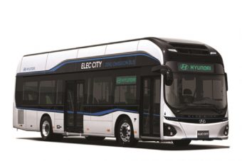 Elektromos buszt dob piacra a Hyundai