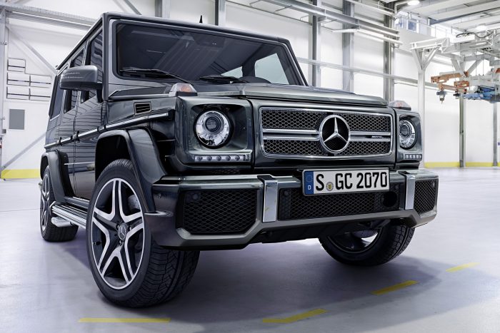 Kigyulladó, kormányozhatatlan autókat hívnak vissza 3 Mercedes-Benz G-Class (BR 463) 2015; AMG G 65;Exterieur: tenoritgrau metallicexterior: tenorite grey metallic