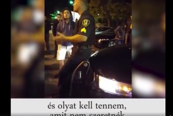 Ez a rendőr megérdemli a hónap dolgozója címet, nem láttunk még hasonlót